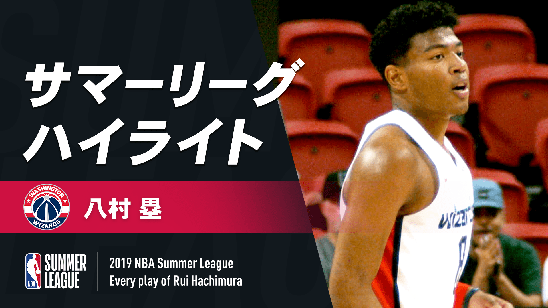 八村塁 サマーリーグ2019 ハイライト