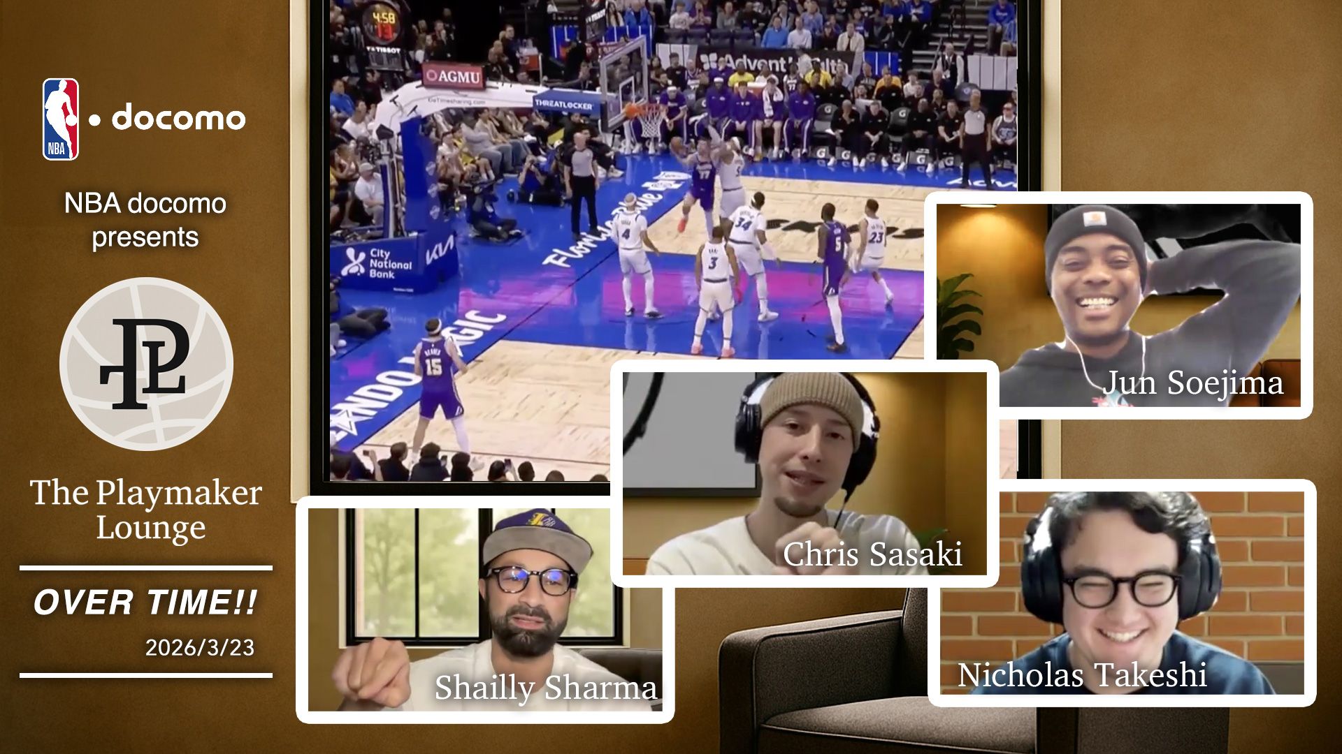 The Playmaker Lounge OVER TIME #01
